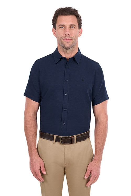 T6S1121045 MENS TC LINEN SS SHIRT