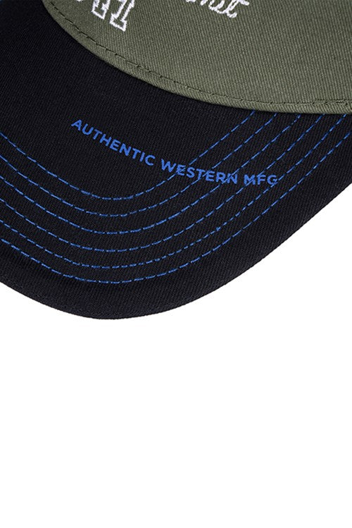 X6S1942CAP DAVE HP TRUCKER CAP | Cypress / Black