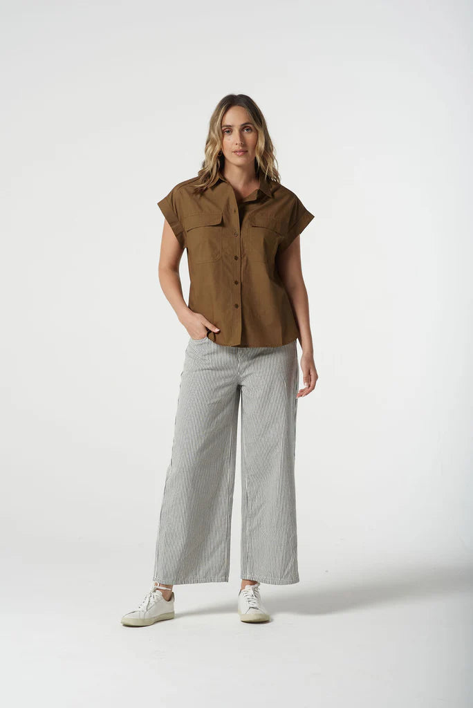 4446-S25 Cargo Pocket Shirt - Otter
