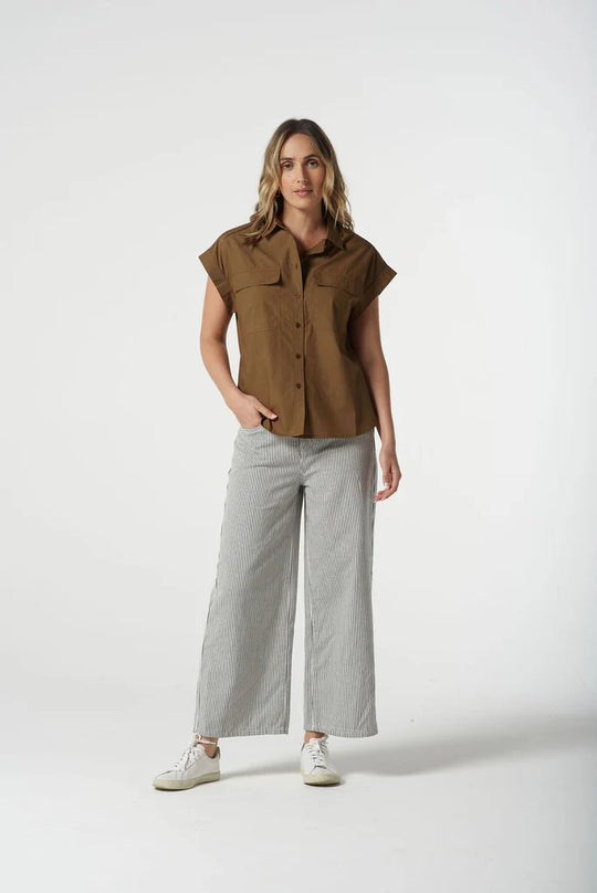 4446-S25 Cargo Pocket Shirt - Otter