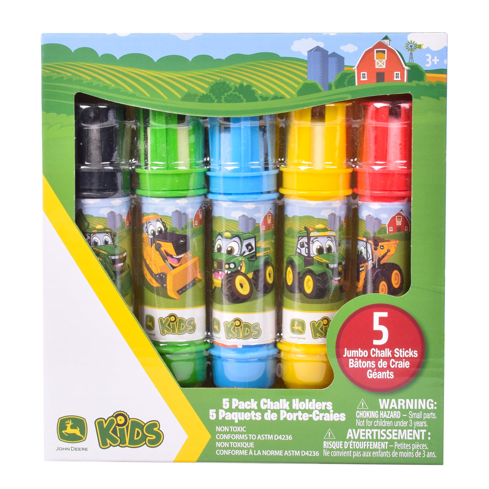 470304 John Deere 5 Pack Chalk Holders