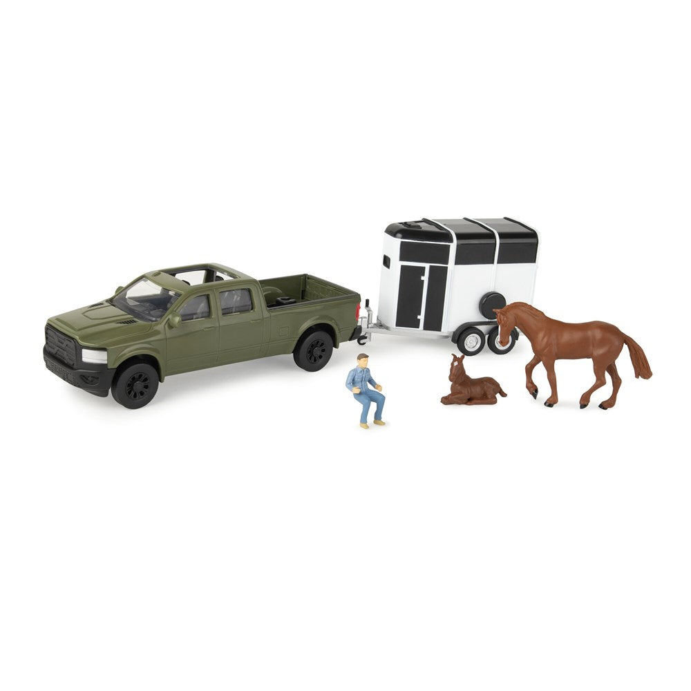 47599 1:32 Horse Trailer Set