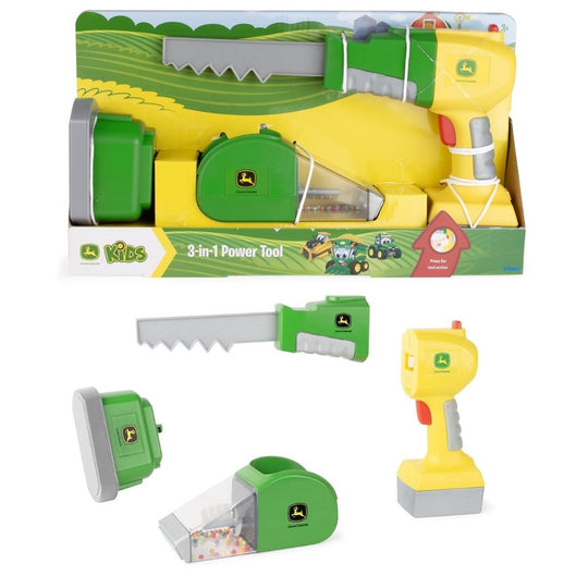 47643AU John Deere 3-in-1 Power Tool set
