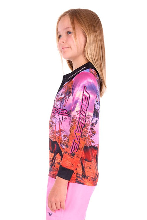 B6S5501598 Girls Grazing Long Sleeve Tee