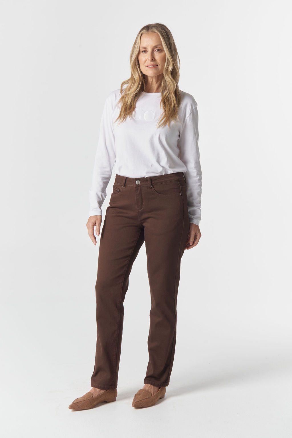 5173-210-Jean-W26 5 Pocket Jean | Chocolate