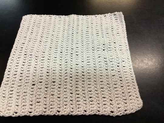 143143157 HVC Hand Crocheted Face Washer