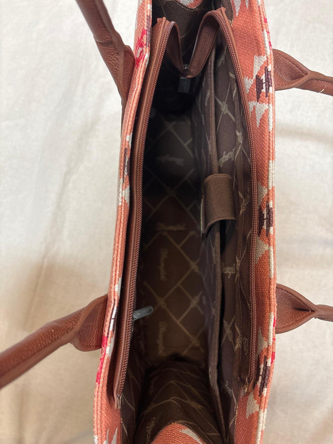 X4S2951BAG Southwestern Tote Bag | Apricot