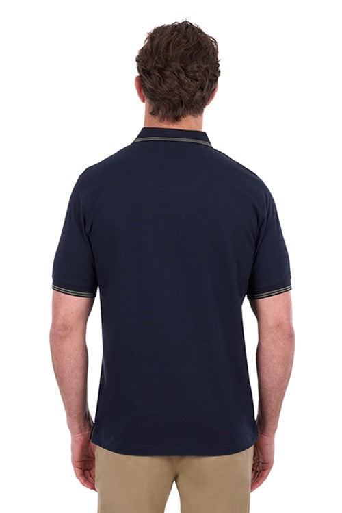 T6S1506025 MENS HENRY TAILORED SS POLO