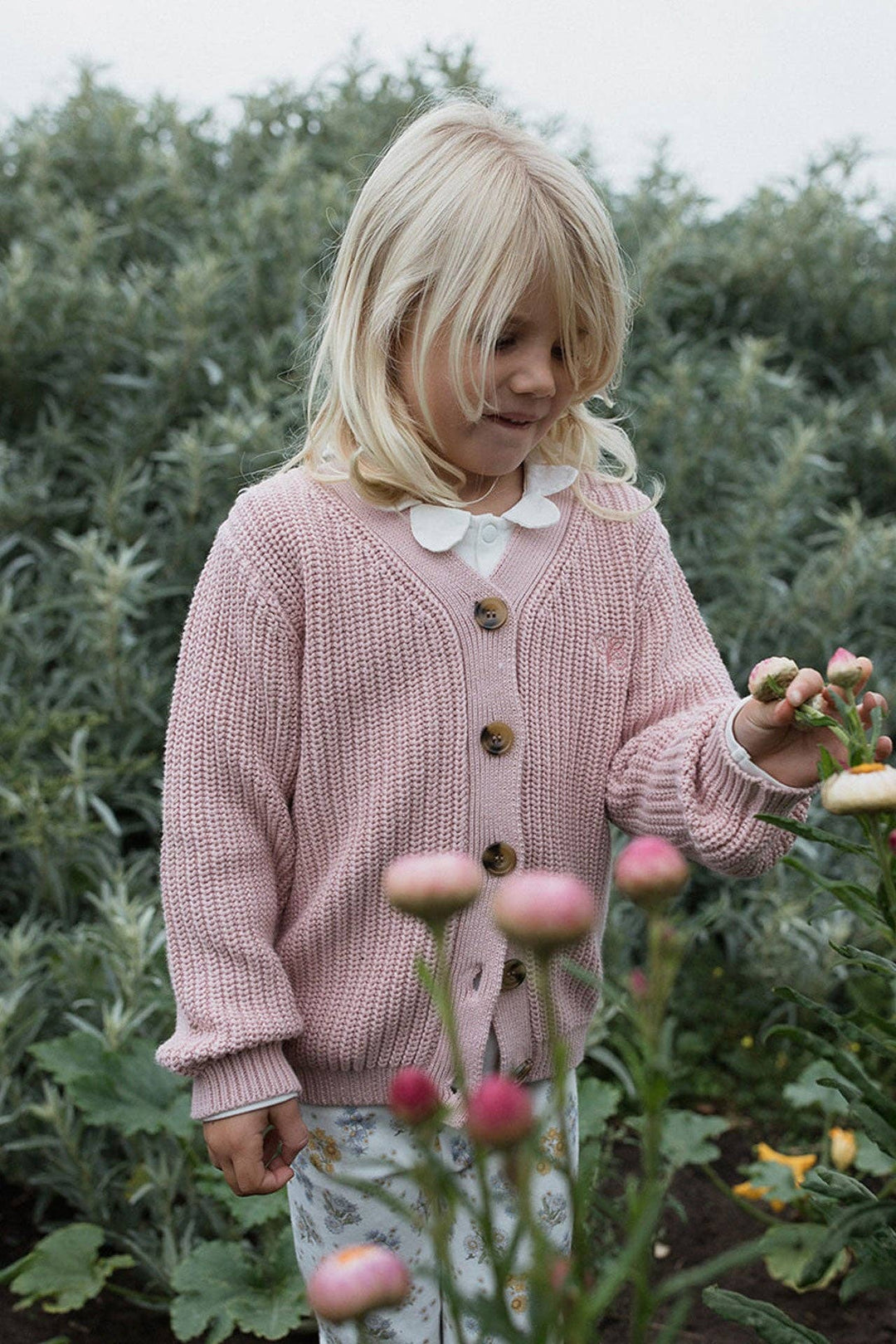 Chunky Knit Cardigan | Petal