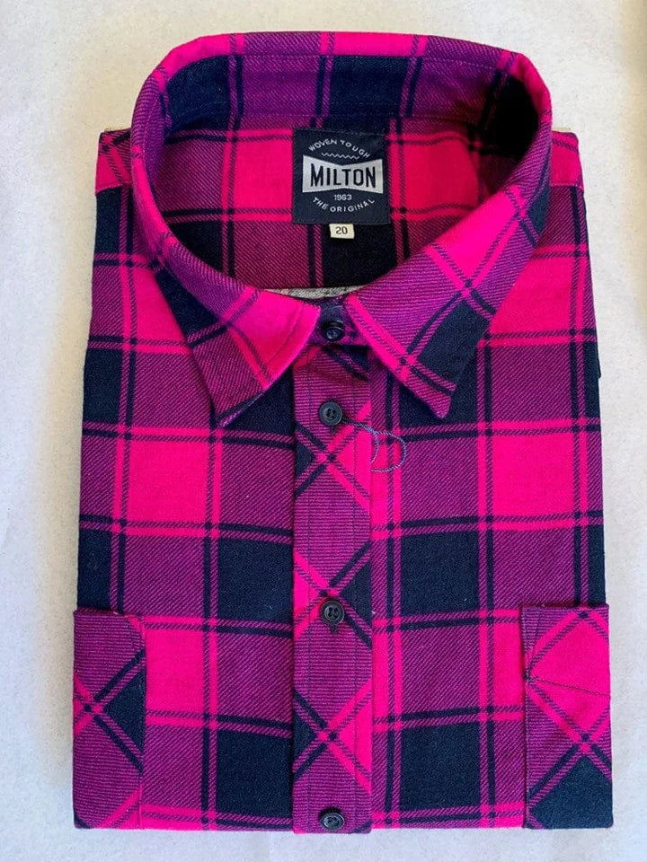 Womens Flannelette Shirt | Multiple Colours