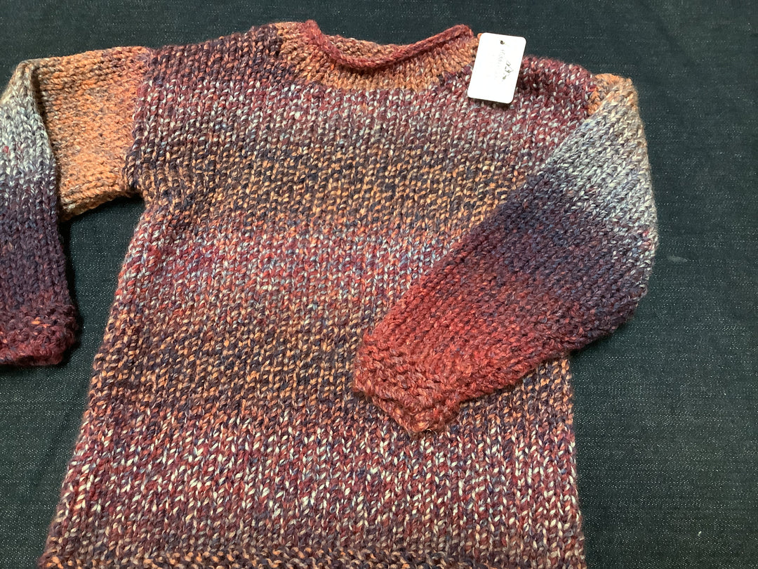 1432161 HVC Kids Hand Knitted Jumper Size 3-4 | Desert Dream