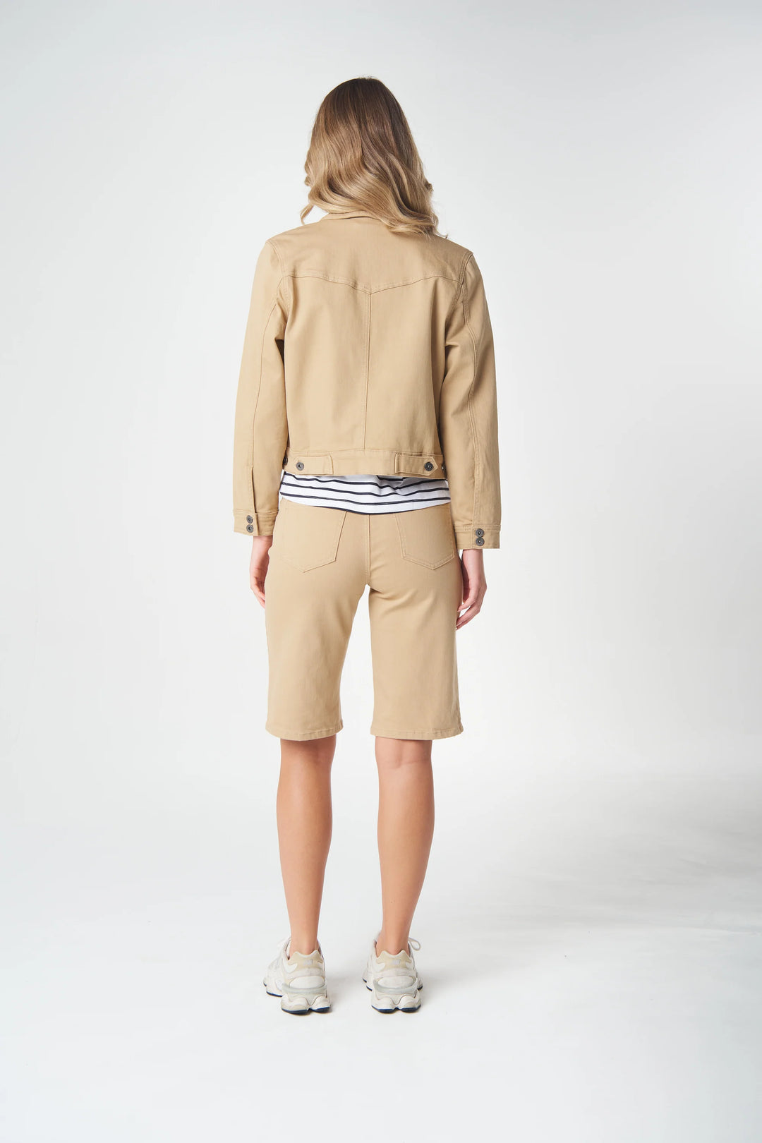 7075-210 Ray Denim Jacket Updated  |  Camel