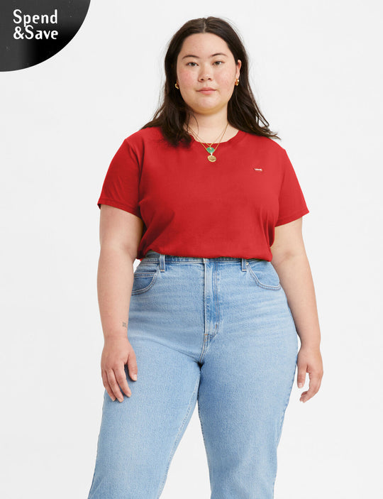 73478 The Perfect Tee | Poppy Red