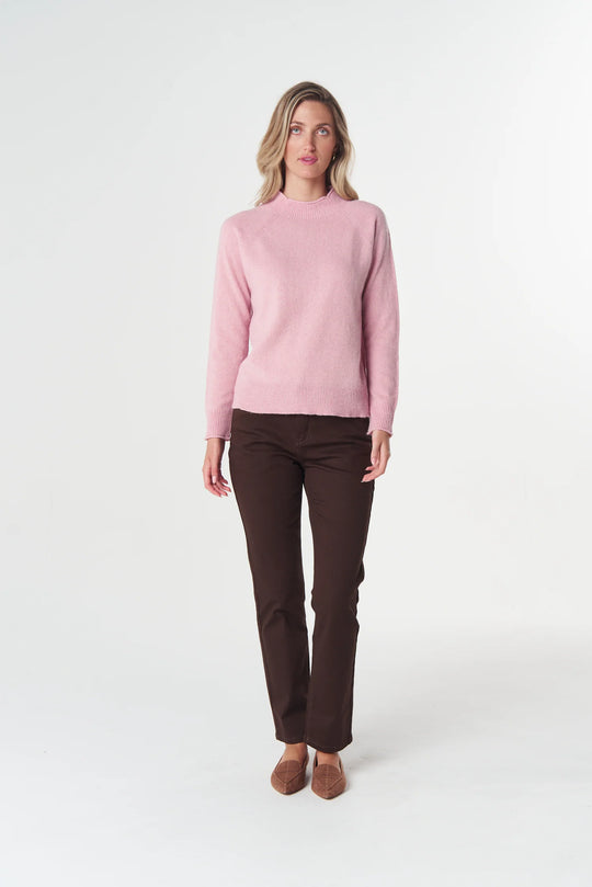 Goondiwindi Cotton 8186M-W26 Funnel Neck Wool Jumper