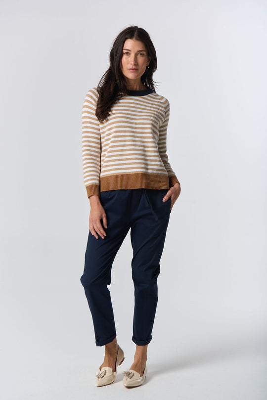 8234-W26 Farmer Cotton cashmere Jumper