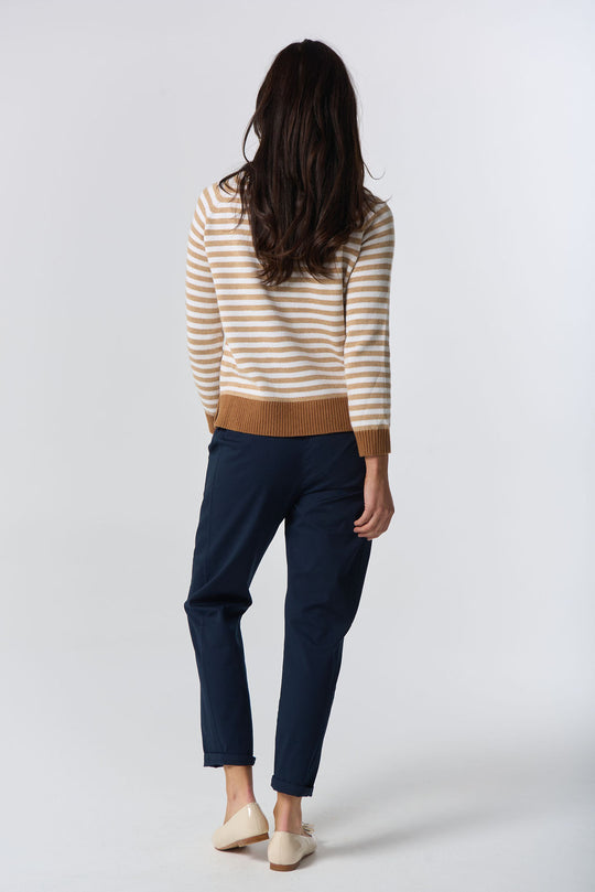 8234-W26 Farmer Cotton cashmere Jumper