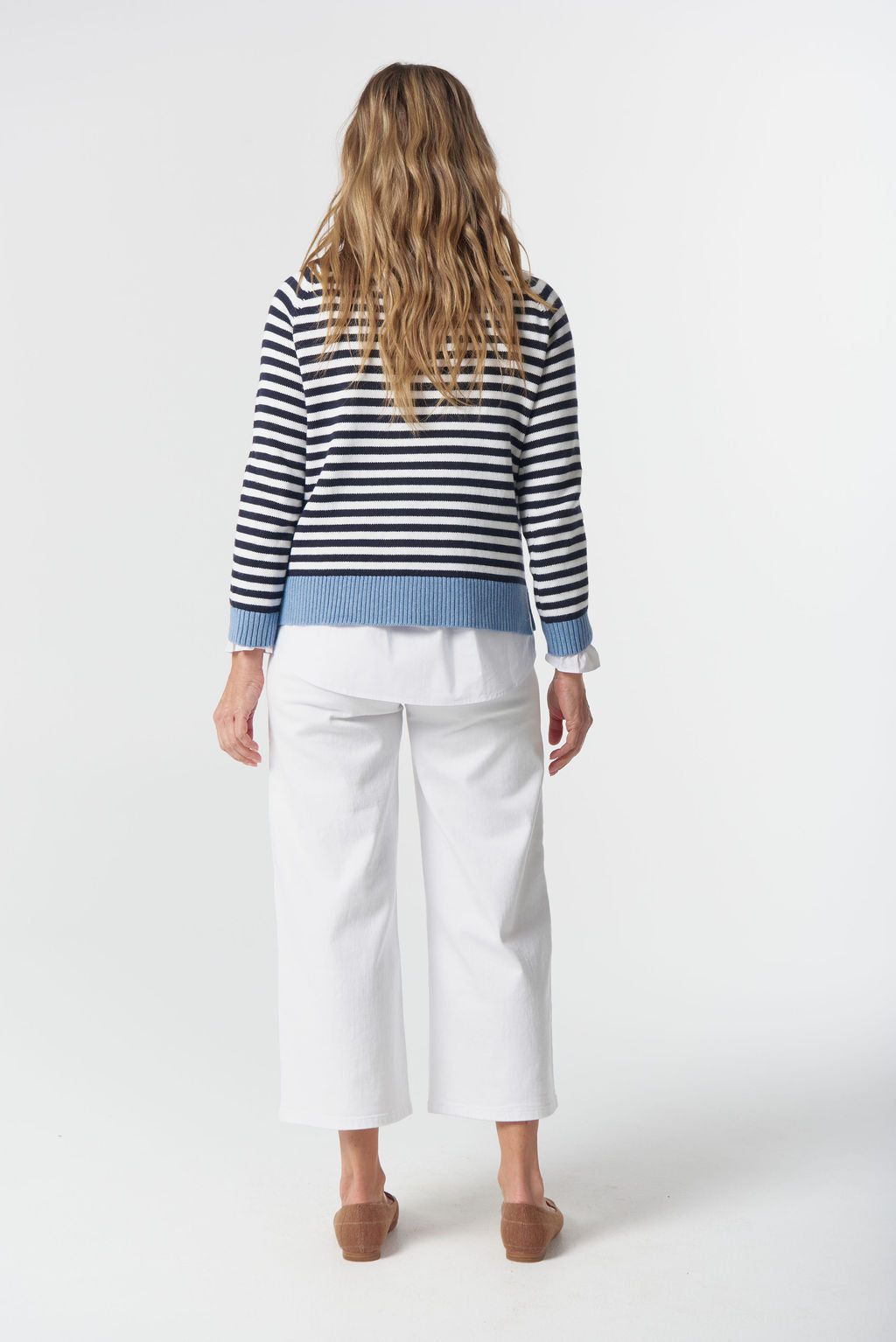8234-W26 Farmer Cotton cashmere Jumper