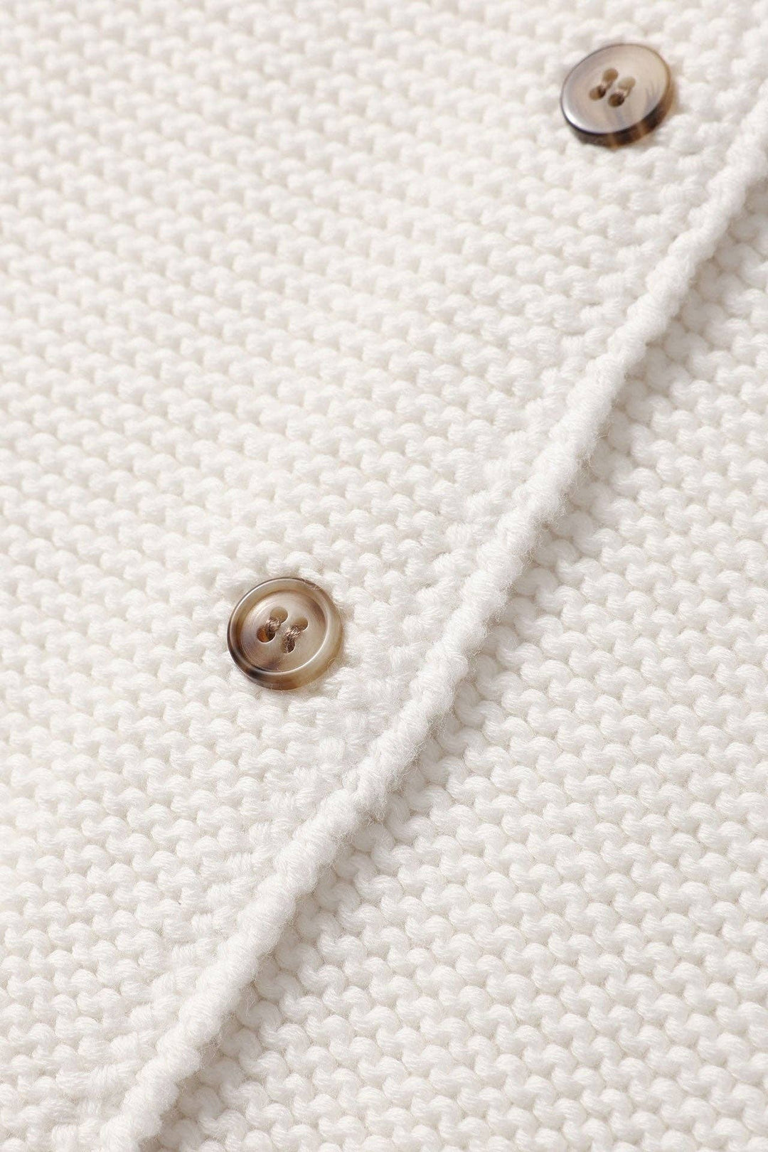 Newborn Organic Cardigan | White