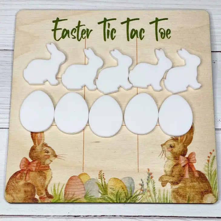CE004 Easter Tic Tac Toe Game