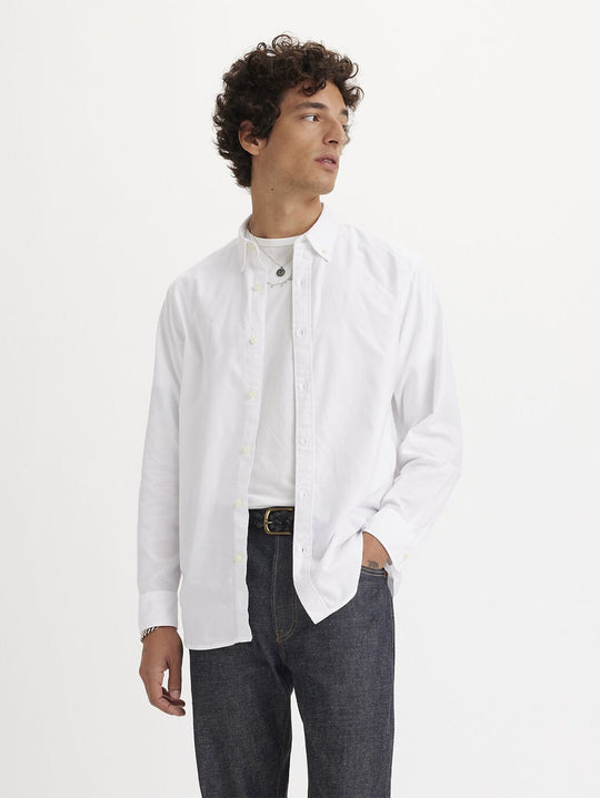 A72100000 Levi's Authentic Button Down L/S Shirt | Bright White