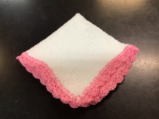 1431453 Crocheted Edge Face Washer
