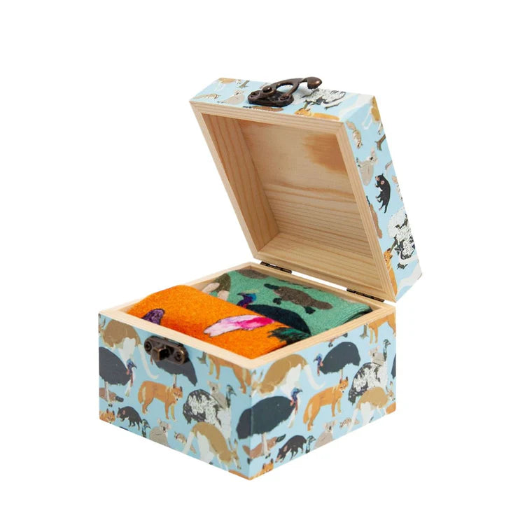REDFOXSOX Bamboo Socks Gift Box | Larger Wider Fit