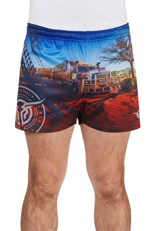 B5S1309489 Mens Road Train Sports Short | Multi