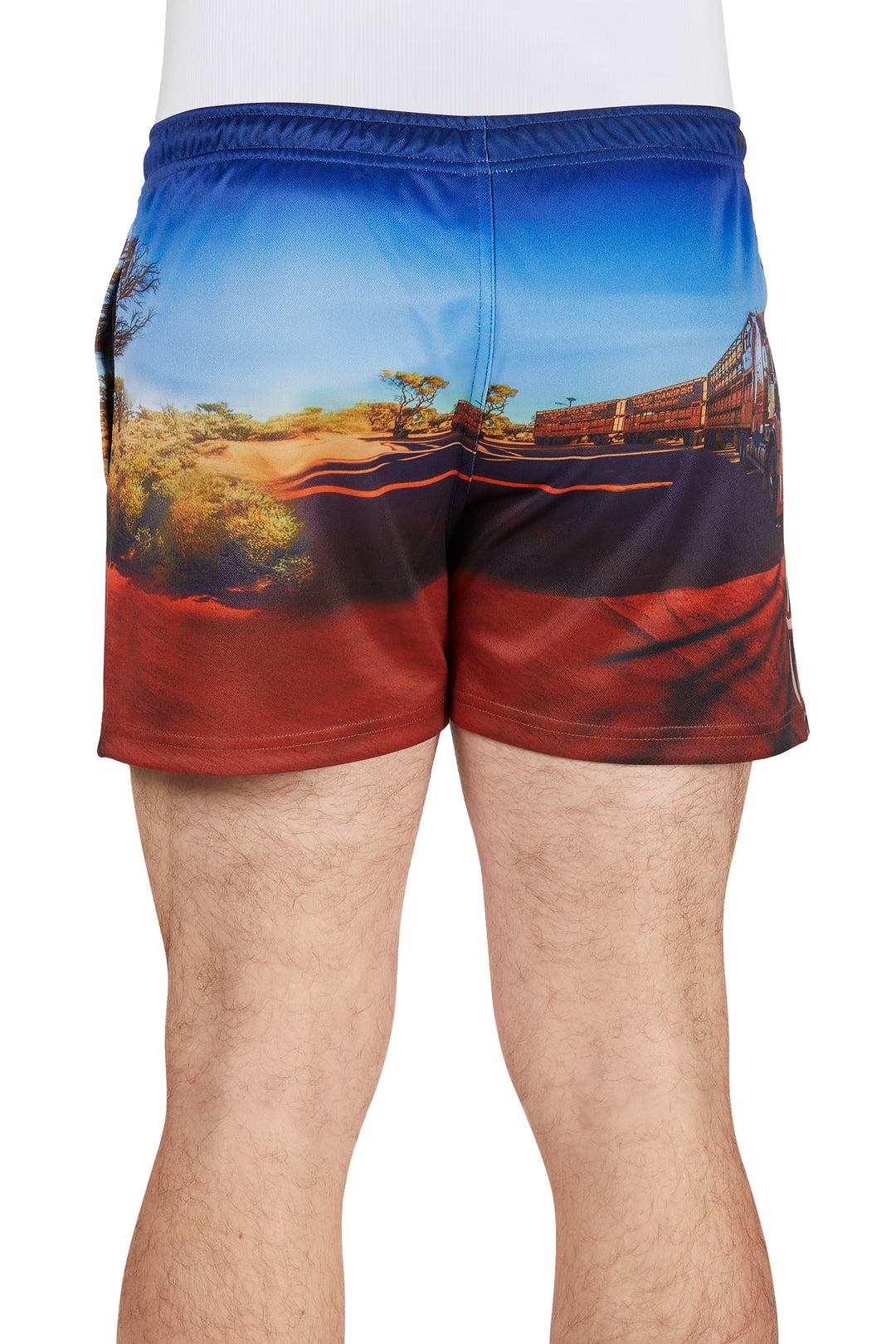 B5S1309489 Mens Road Train Sports Short | Multi