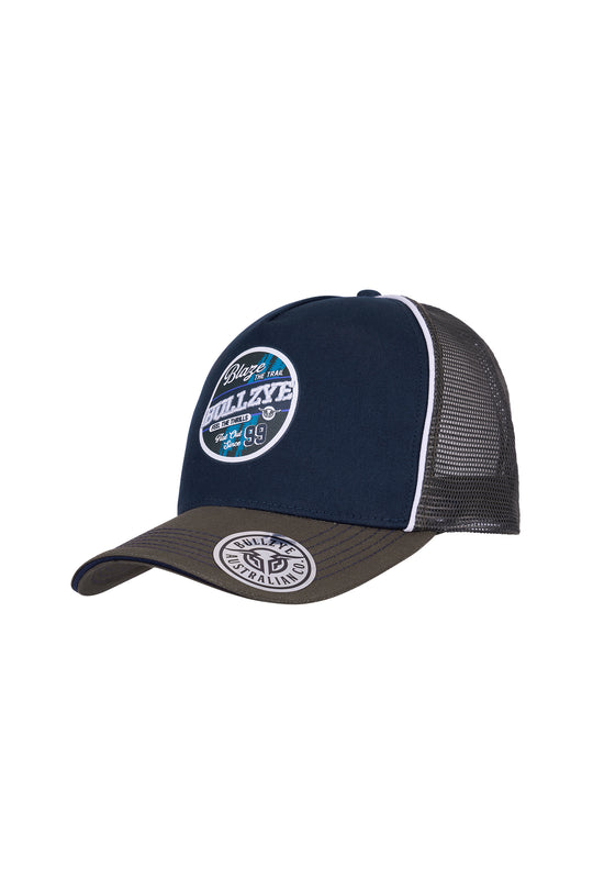 B5S1945CAP Blaze HP Trucker Cap | Navy/Green