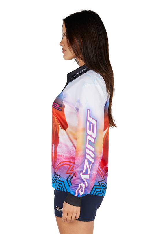 B5S2501468 Wmns Gallop LS Tee | Multi