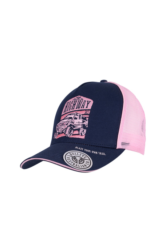 B5S2948CAOHighway HP Trucker Cap | Navy/Pink