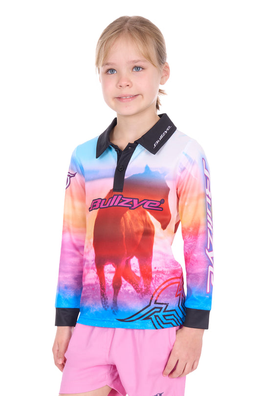 B5S5501468 Girls Gallop LS Tee | Multi