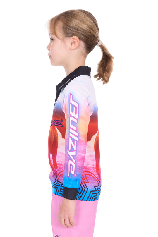 B5S5501468 Girls Gallop LS Tee | Multi