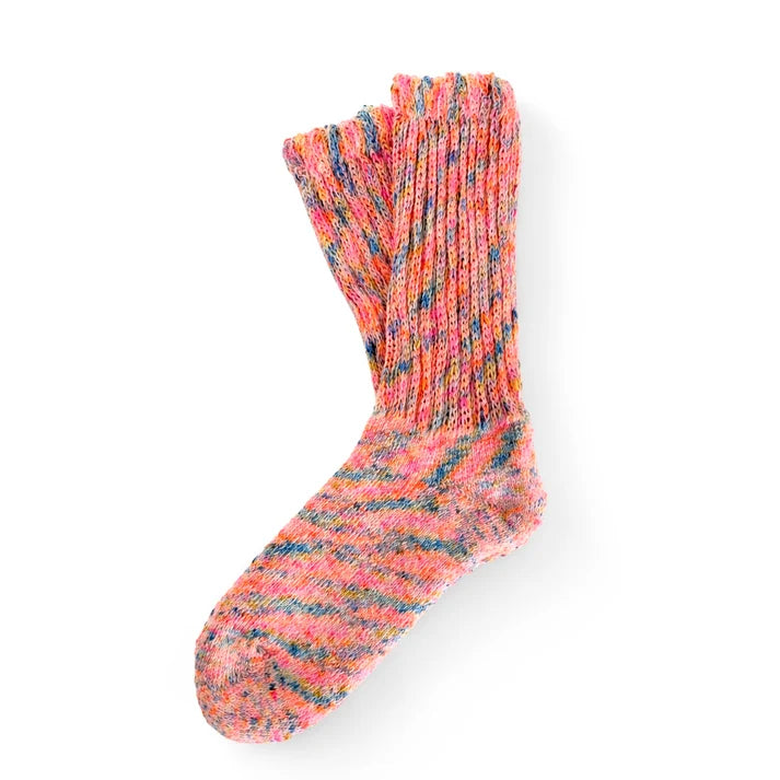 RFSBLUSH Ombre Loose Top Sock Collection Blush