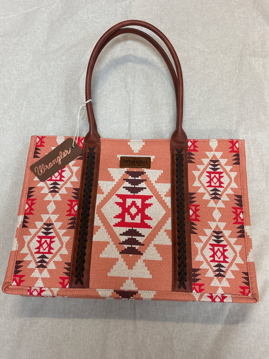 X4S2951BAG Southwestern Tote Bag | Apricot