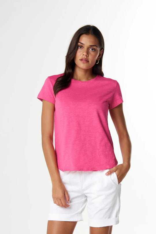 C13023 cloth+paper+scissors   The Shaped Hem Tee