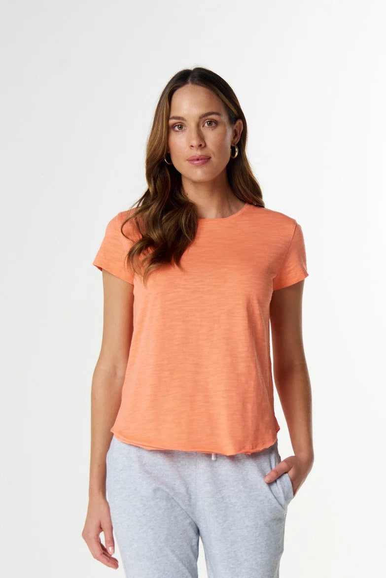 C13023 cloth+paper+scissors   The Shaped Hem Tee