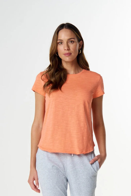 C13023 cloth+paper+scissors   The Shaped Hem Tee