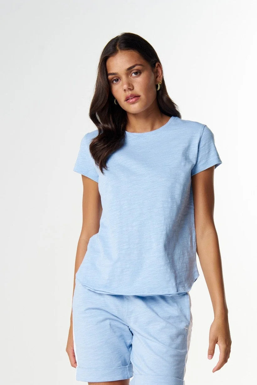 C13023 cloth+paper+scissors   The Shaped Hem Tee