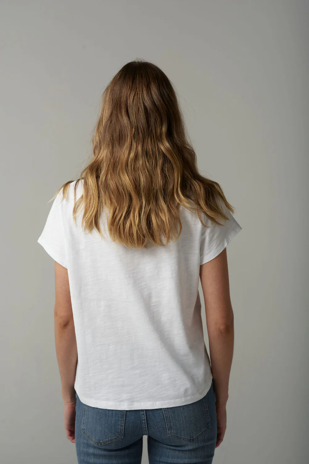 C1378233S25 Cloth + Paper + Scissors Embroidered Boots Tee