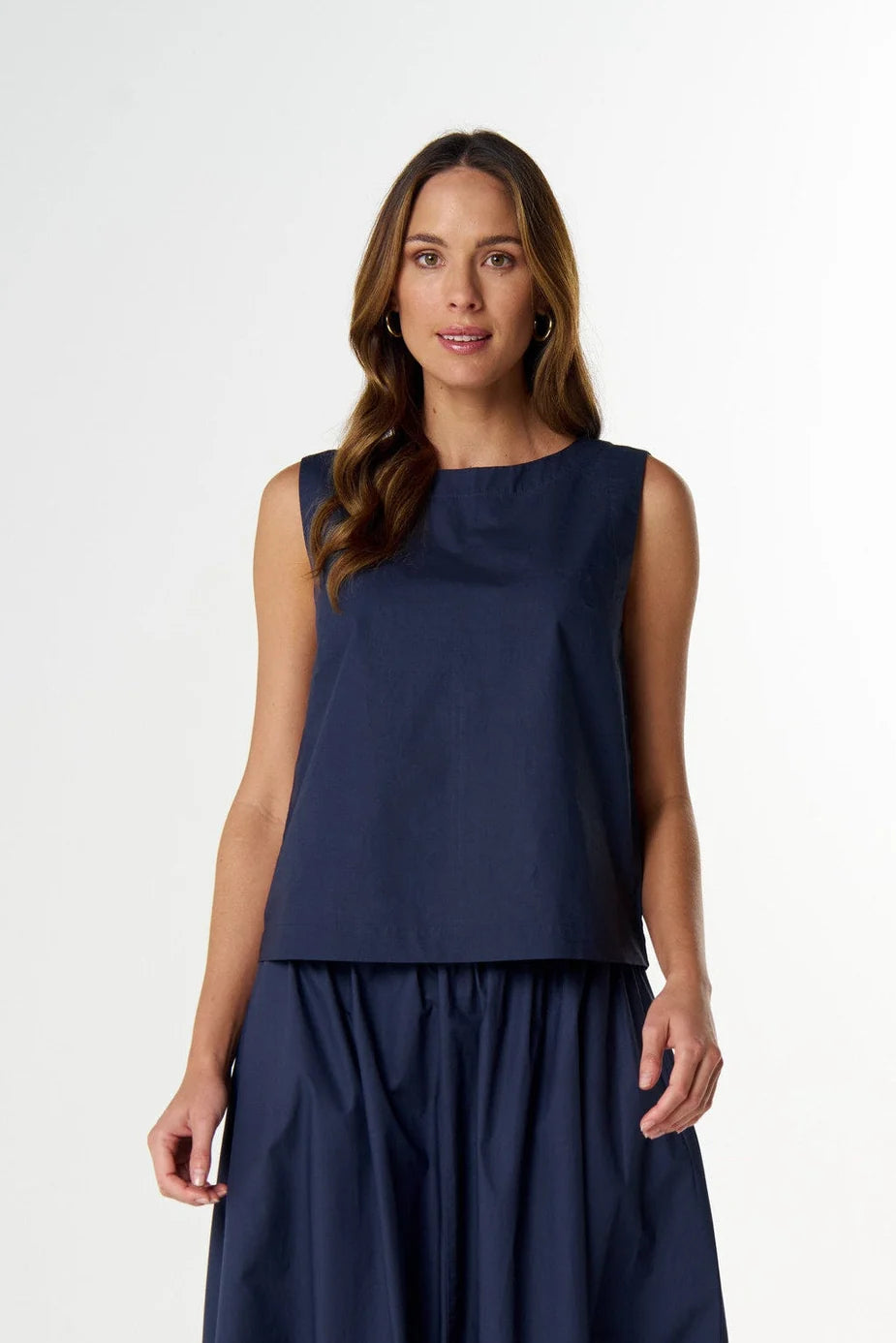 C1450-S26 Cloth+Paper+Scissors Shell Cotton Top