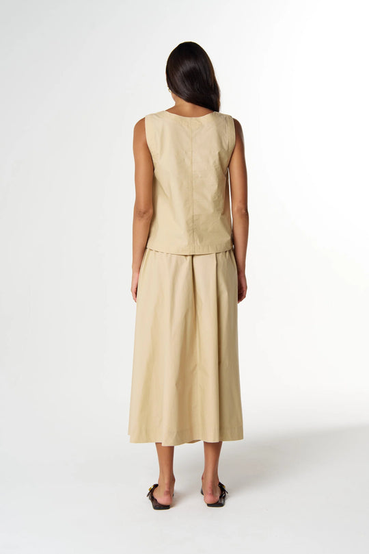 C1450-S26 Cloth+Paper+Scissors Shell Cotton Top