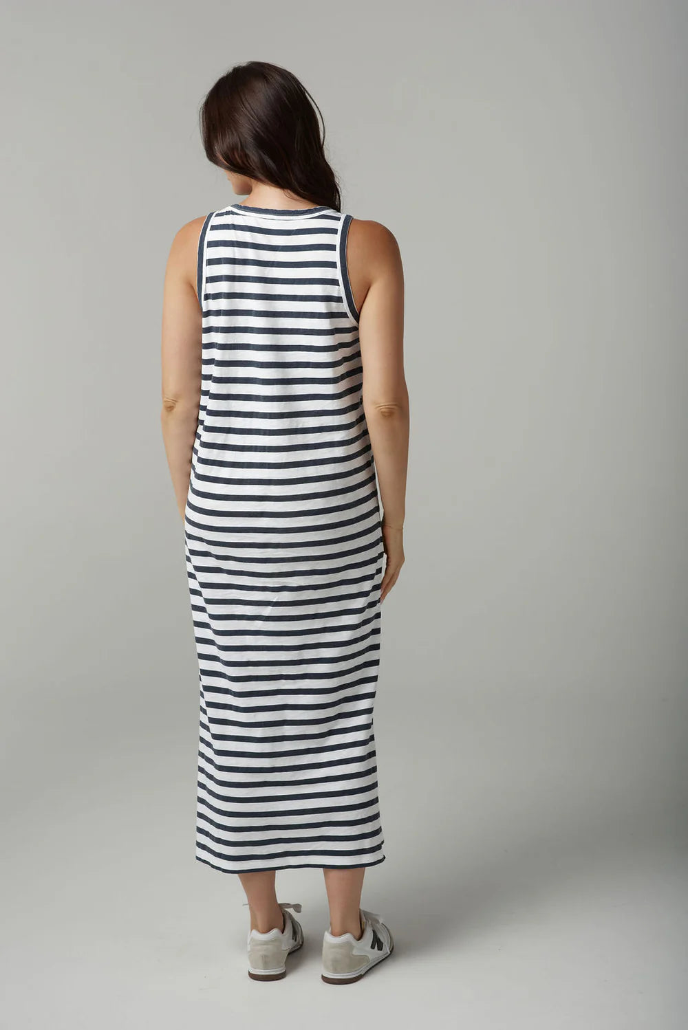 C1627-26-S25 Stripe Tank Dress