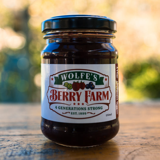 Wolfes Berry Farm Black Currant Jelly