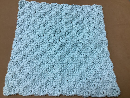 143143157 Hand Crocheted Face Washer