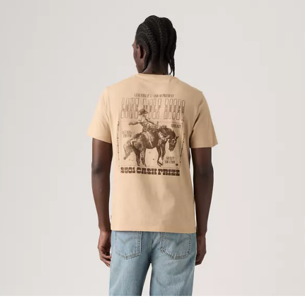 22491-2148 Levis Lone Wolf Rodeo Tee