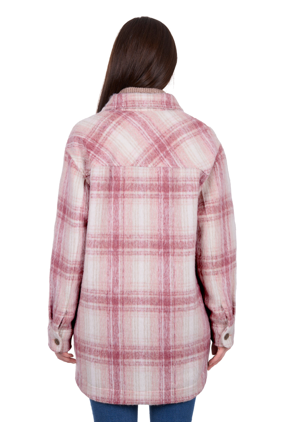D6W2103059 Wmns Elk Overshirt | Pink