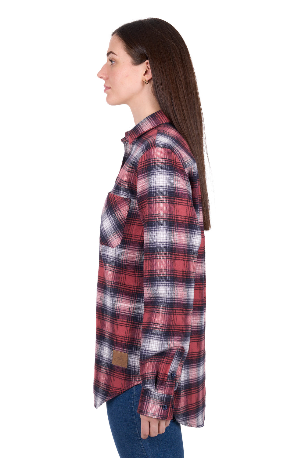 D6W2159112 Wmns Nila Thrml LS Shirt | Coral