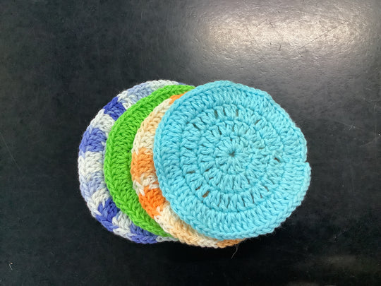 143143156 Hand Crocheted Scrubbies | 4 pk