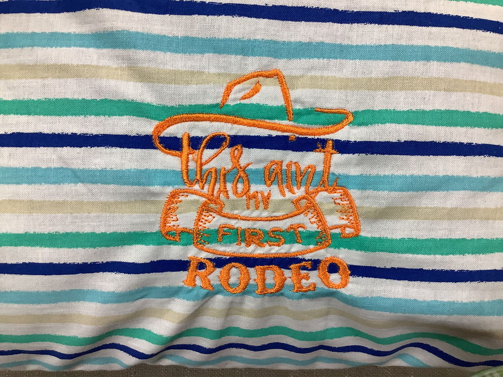 1431986 Not My First Rodeo Cushion